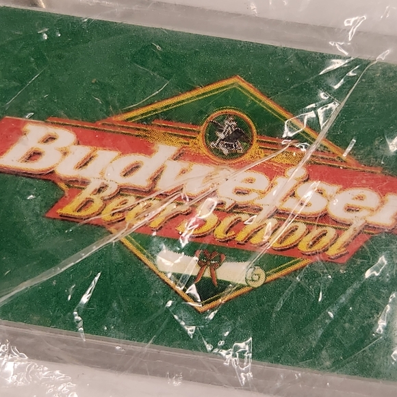 2/$30 Vintage Lot of Budweiser Bud Bud Light Ice Draft Beer Key Chains Keychains - Picture 5 of 9